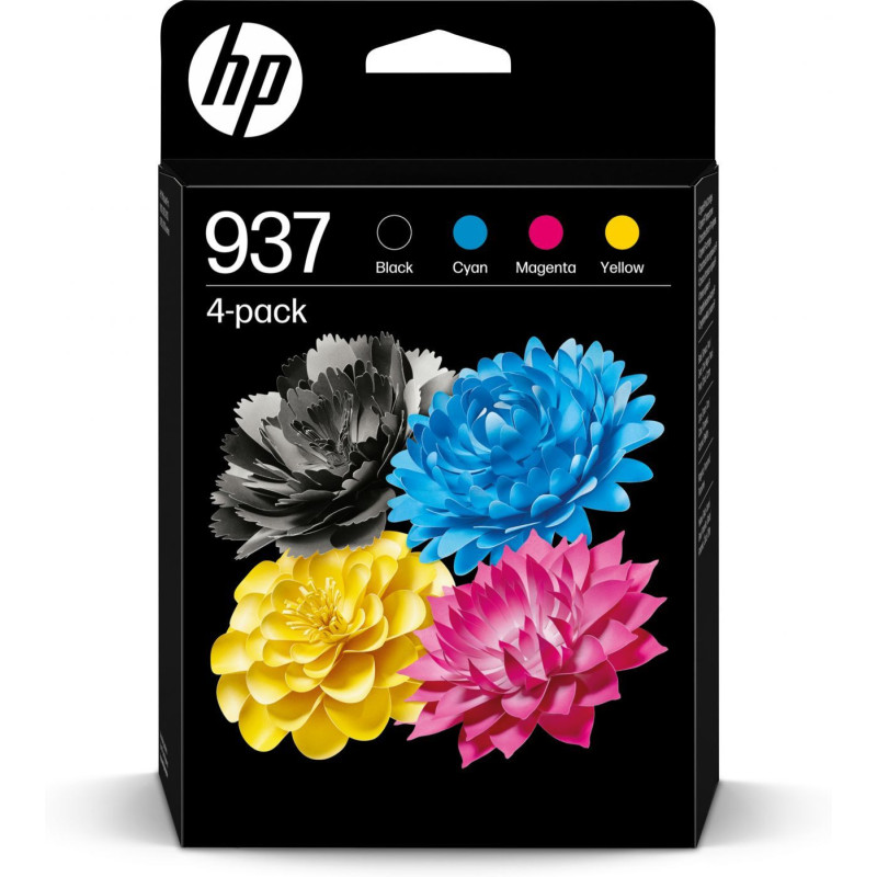 Originali HP HP 937 CMYK rašalo kasetė 4 pak