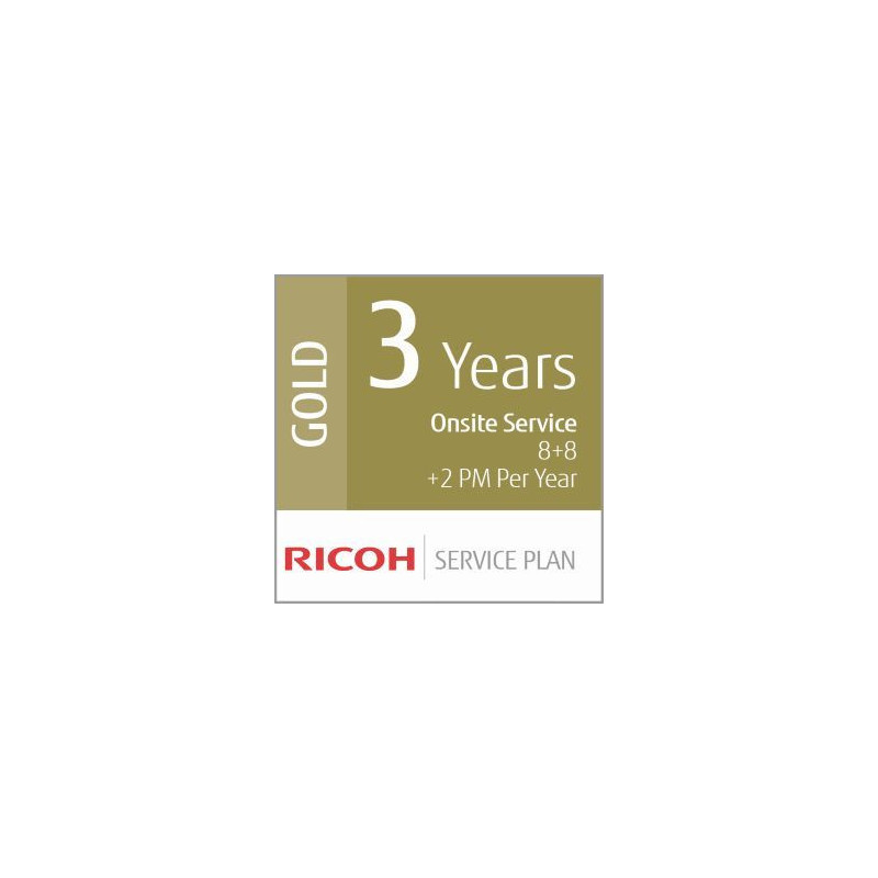 Fujitsu RICOH 3Y Gold Service MV gamyba