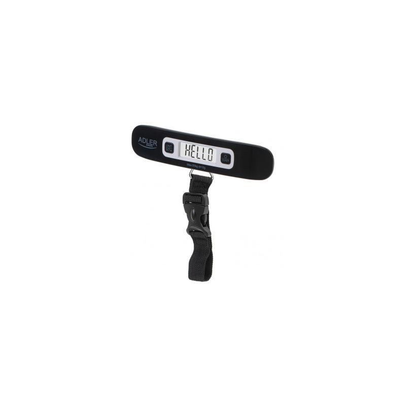 Adler , Travel Luggage Scale , AD 8190 , Maximum weight (capacity) 50 kg , Accuracy 10 g , Black