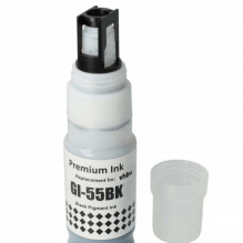 Pigment refill ink like GI-55BK for Canon etc. 70ml, black