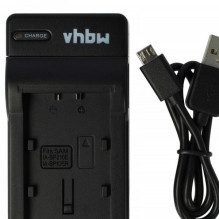 vhbw micro USB-Akku-Ladegerät passend für Samsung IA-BP105R, BP210E, BP420E