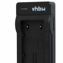 vhbw micro USB-Akku-Ladegerät passend für JVC BN-VF808, VF815, VF823