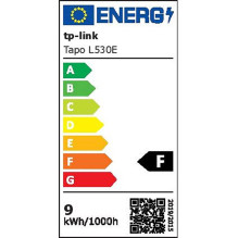 Išmanioji lemputė, TP-LINK, energijos suvartojimas 8,7 vatai, šviesos srautas 806 liumenų, 6500 K, spindulio kampas 220 