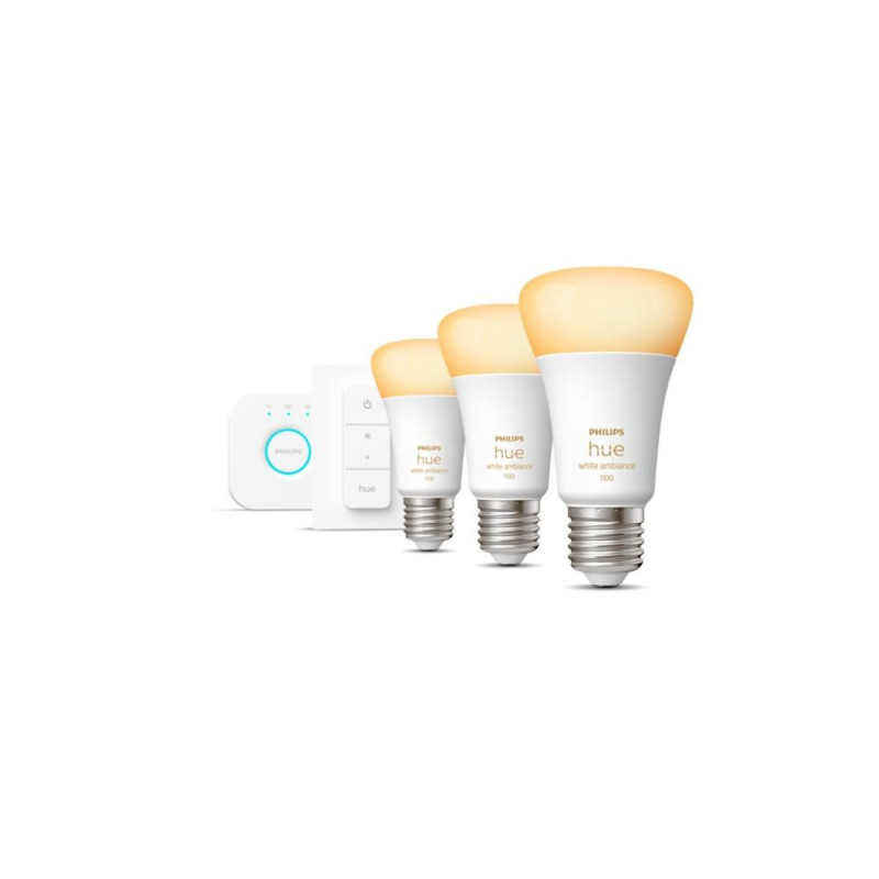 Išmanioji lemputė, PHILIPS, energijos suvartojimas 8 vatai, šviesos srautas 1100 liumenų, 6500 K, 220 V–240 V, Bluetooth