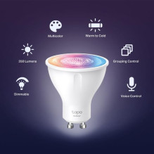 Smart Light Bulb, TP-LINK, Power consumption 3.7 Watts, Luminous flux 350 Lumen, Beam angle 40 degrees, 0 ºC~ 40 ºC, TAP