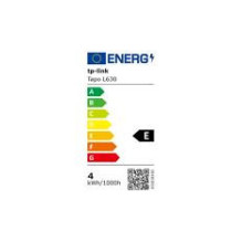 Išmanioji lemputė, TP-LINK, energijos sąnaudos 3,7 vatai, šviesos srautas 350 liumenų, spindulio kampas 40 laipsnių, 0 º