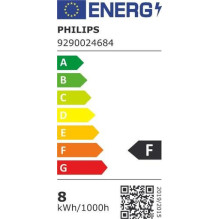 Išmanioji lemputė, PHILIPS, energijos suvartojimas 8 vatai, šviesos srautas 1100 liumenų, 4000 K, 220 V–240 V, Bluetooth