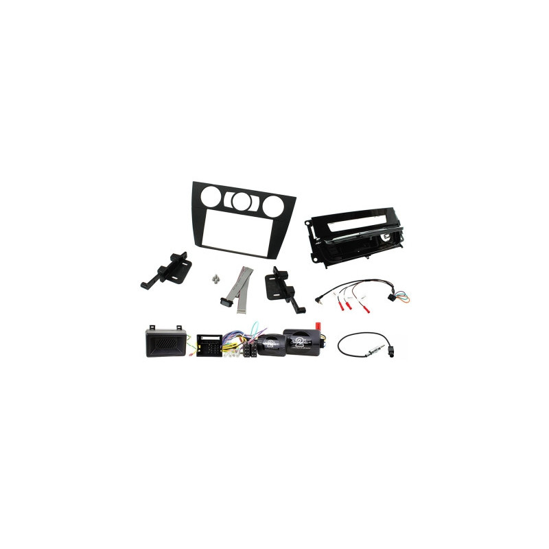 BMW assembly kit bmw-3 (e90, e91, e92, e93) black frame, piano black ashtray, ctkbm16