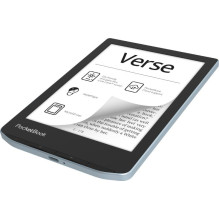 E-Reader, POCKETBOOK, Verse, 6&quot;, 1024x758, 1xUSB-C, Micro SD, Wireless LAN, Blue, PB629-2-WW