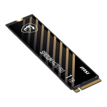 SSD, MSI, SPATIUM M470 PRO, 1TB, M.2, PCIe Gen4, NVMe, 3D NAND, Rašymo greitis 4500 MB/s, Skaitymo greitis 6000 MB/s, 2,