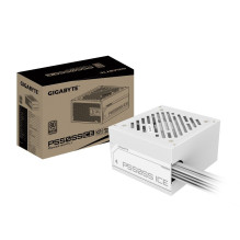 Power Supply, GIGABYTE, GP-P550SS ICE, 550 Watts, Efficiency 80 PLUS SILVER, PFC Active, MTBF 100000 hours, GP-P550SSICE