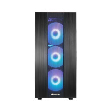 Dėklas, CHIEFTEC, GS-02B-OP, MidiTower, neįeina, ATX, MicroATX, MiniITX, juoda spalva, GS-02B-OP