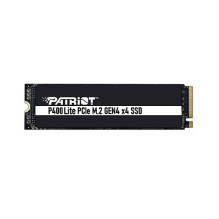 SSD, PATRIOT, P400 Lite, 1TB, M.2, PCIE, NVMe, Write speed 2700 MBytes / sec, Read speed 3500 MBytes / sec, 3.8mm, P400L