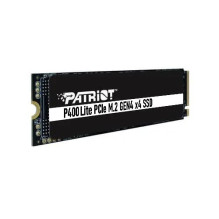 SSD, PATRIOT, P400 Lite, 1TB, M.2, PCIE, NVMe, Rašymo greitis 2700 MB/s, Skaitymo greitis 3500 MB/s, 3,8 mm, P400LP1KGM2