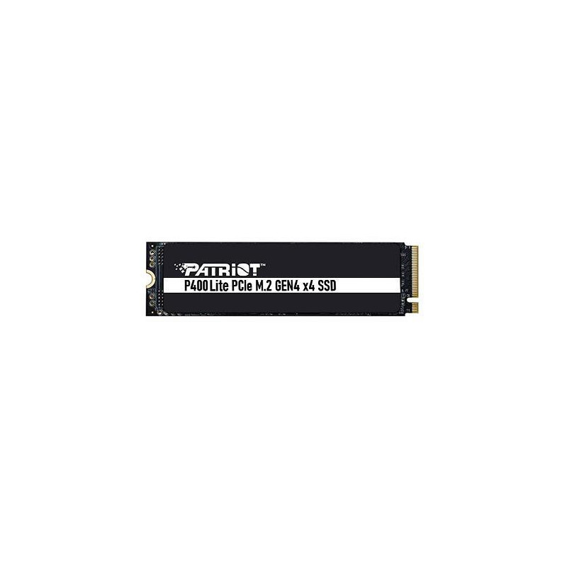 SSD, PATRIOT, P400 Lite, 500GB, M.2, PCIE, NVMe, Write speed 2400 MBytes / sec, Read speed 3500 MBytes / sec, 3.8mm, P40