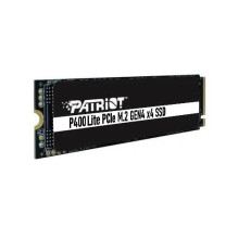 SSD, PATRIOT, P400 Lite, 500 GB, M.2, PCIE, NVMe, Rašymo greitis 2400 MB/s, Skaitymo greitis 3500 MB/s, 3,8 mm, P400LP50