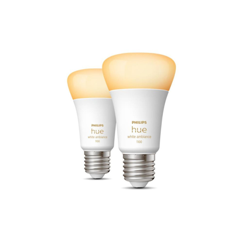 Išmanioji lemputė, PHILIPS, energijos sąnaudos 8 vatai, šviesos srautas 1100 liumenų, 6500 K, 220 V–240 V, Bluetooth, 92