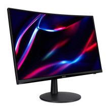 LCD Monitor, ACER, ED240QS3BMIIPX, 24&quot;, Gaming / Curved, Panel VA, 1920x1080, 16:9, 165 Hz, Matte, 1 ms, Tilt, Colo