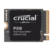 SSD, CRUCIAL, P310, 1TB, M.2, PCIe Gen4, NVMe, 3D NAND, Write speed 6000 MBytes / sec, Read speed 7100 MBytes / sec, TBW