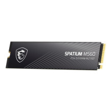 SSD, MSI, SPATIUM M560, 1TB, M.2, PCIe Gen5, NVMe, 3D NAND, Rašymo greitis 8400 MB/s, Skaitymo greitis 10200 MB/s, TBW 6