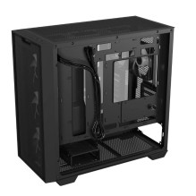 Case, ASUS, A21 PLUS, MidiTower, Case product features Transparent panel, Not included, MicroATX, MiniITX, Colour Black,