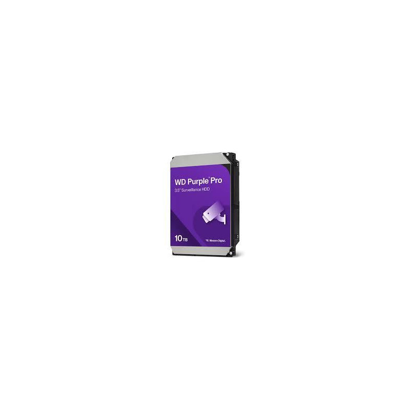 HDD, WESTERN DIGITAL, Purple Pro, 10TB, SATA 3.0, 512 MB, 7200 rpm, 3,5&quot;, WD102PURP