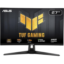 LCD Monitor, ASUS, 90LM0AR0-B01371, 27&quot;, Gaming, Panel IPS, 3840x2160, 16:9, 160Hz, Matte, 1 ms, Speakers, Tilt, Co