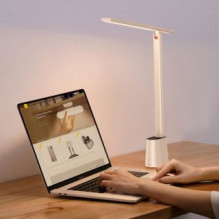 Baseus Smart Eye rechargeable folding reading desk LED lamp (Smart Light) (DGZG-02) White