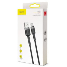 Baseus CATKLF-UG1 USB laidas 3 m USB A USB C Juodas