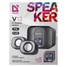 PC SPEAKERS DEFENDER V13 2.1 11W USB