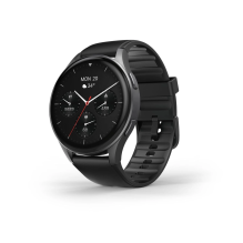 Hama 8900 GPS AMOLED Smartwatch 1.43&quot; with Silicone Strap - Black