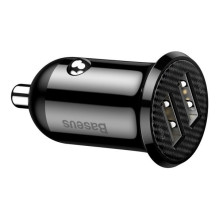 Baseus CCALLP-01 2XUSB 4.8A car charger 2 x USB black