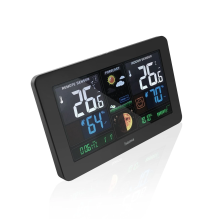 Hama Premium Weather Station with USB - Black