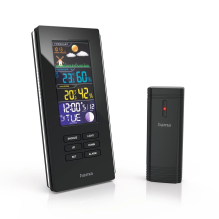 Hama Color Edge Weather Station - Black