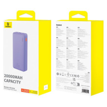 Baseus Airpow PPAP20K Lithium Polymer (LiPo) 20000 mAh Violet