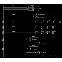 tylėk! Sistemos galia 9, 700W CM