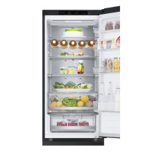 LG GBV7280DEV.AEVQEUR fridge-freezer Freestanding 387 L D Black