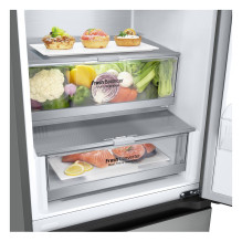 LG GBV7280DPY.APYQEUR fridge-freezer Freestanding 387 L D Silver