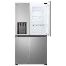 LG InstaView GSJC41PYPE side-by-side refrigerator Freestanding 641 L E Silver