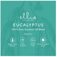 Ellia ARM-EO15EUC-WW Eucalyptus 100% Pure Essential Oil - 15ml