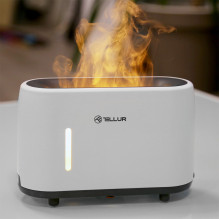 Tellur Flame aroma diffuser 240ml, 12 hours, remote control, white