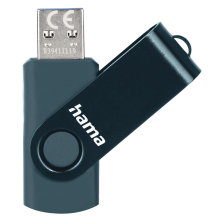 Hama 00182464 Rotate 64GB USB 3.0 benzininis mėlynas