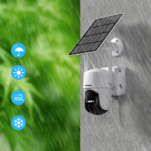 Choetech WiFi camera with Android / iOS control app + 5W solar panel (ASC005)