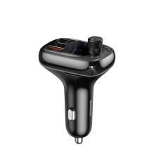 Bluetooth transmitter / car charger Baseus S-13 (Overseas Edition) - black