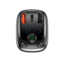 Bluetooth transmitter / car charger Baseus S-13 (Overseas Edition) - black