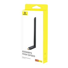 Baseus BS-OH173 650Mb/s 5 GHz USB tinklo plokštė – juoda