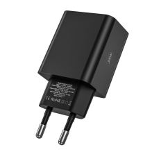 Tech-Protect C35W įkroviklis 2x USB-C PD 35W - juodas