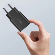 Tech-Protect C35W įkroviklis 2x USB-C PD 35W - juodas