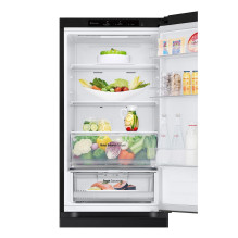 LG GBV3100EEP Freestanding 344 L E Black