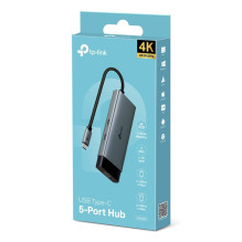 TP-Link UH5020C interface hub USB Type-C 5000 Mbit / s Grey